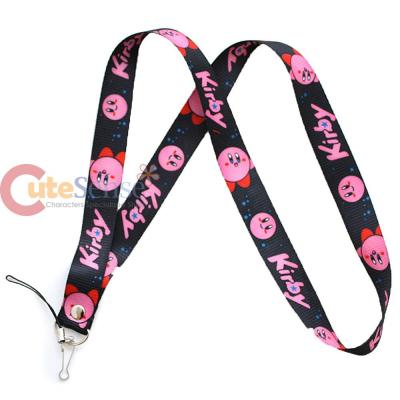 Nintendo Kirby Lanyard Key Chain  ID Holder