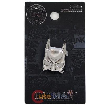 DC Comics Batman 3D Mask Pewter Pin Badge Brooch