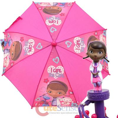 Disney Doc McStuffins Kids Umbrella with 3D Figure Handle