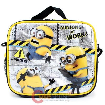 Despicable Me 2  School Lunch Bag Minions Insulated Box -Works!