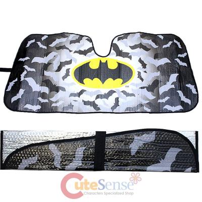 DC Comics Batman Bat Logo Front Window Sun Shade  Car Windshield