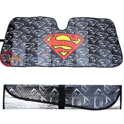 DC Comics Supreman Shield Logo Front Window Sun Shade  Car Windshield