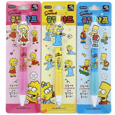 Simpson Family Bart Lisa Marge 3pcPencil  Set Mechanical Pencil Sharp Set