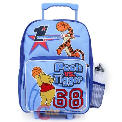 Disney Pooh & Tigger School  Roller Backpack16" Rolling Bag