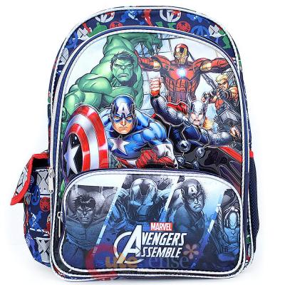 Marvel Avengers Assemble Large School Backpack 16" Book Bag - Hero's