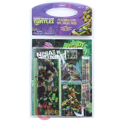 TMNT Teenage Mutant Ninja Turtles 11pc School Stationary Set