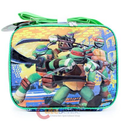 TMNT Teenage Mutant Ninja Turtles School Lunch Bag Insulated Snack Box - Shell Power