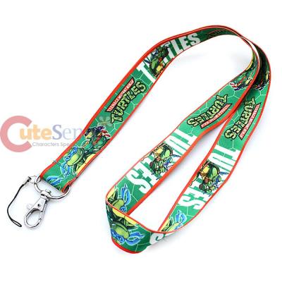 Teenage Mutant Ninja Turtles TMNT  Lanyard  Key Chain, ID Holder - Dual Prints