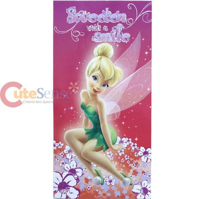 Disney TinkerBell Beach Bath Towel - Sweeten with Smile