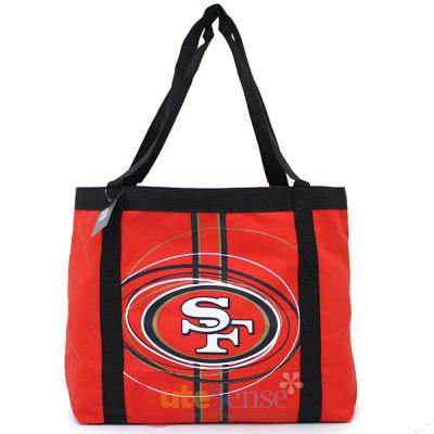 NFL San Francisco 49ers ToteBag Soulder 20" Canvas Diaper Shopper Bag