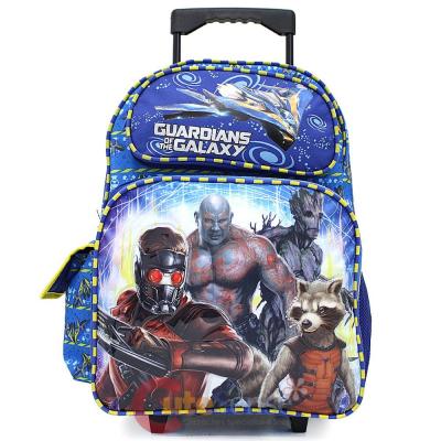 Guardians of the Galaxy 16" School Roller Backpack Large Rolling Bag-All Over Star Load