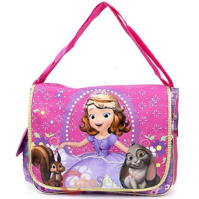 Disney Sofia The First School Messenger Diaper Bag - All Over Princess in Training