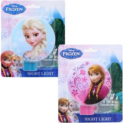 Disney Frozen Elsa Anna Night Light,  Bed Electronic 2pc Set  : 110V