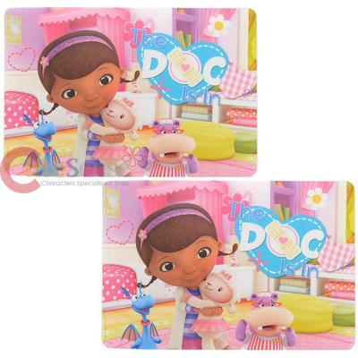 Disney Doc Mcstuffins  Dining Placemat 2pc Set - The Doc is In