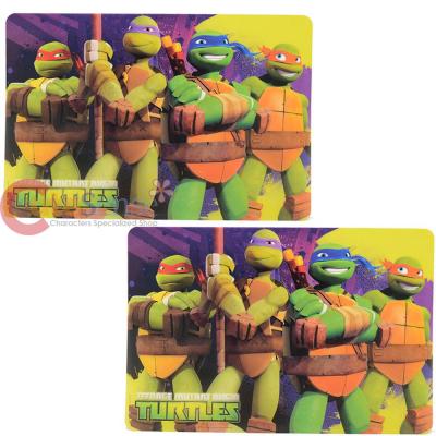 Teenage Mutant Ninja Turtles TMNT Dining Placemat 2pc Set