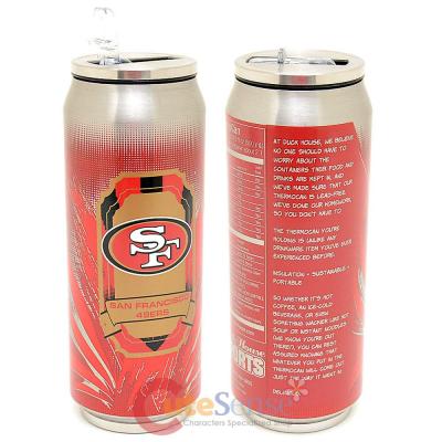 New San Francisco 49ers Thermo Can Travel Tumbler Cup