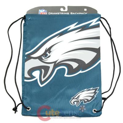 NFL Philadelphia Eagles Drawstring Backpack Sling Bag