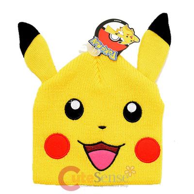 Pokemon XY Pikachu Face Beanie Hat with Ear