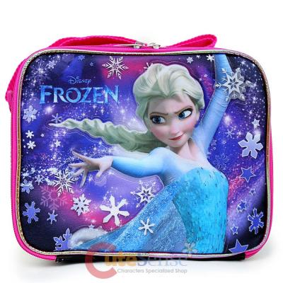 Disney Frozen Princess Elsa School Lunch Bag Insulated Snack Bag