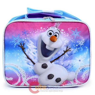 Disney Frozen Olaf School Lunch Bag Elsa Anna Insulated Snack Bag