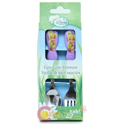 Disney Tinkerbell Spoon and Fork Set Stainless 2pc Kids Silverware