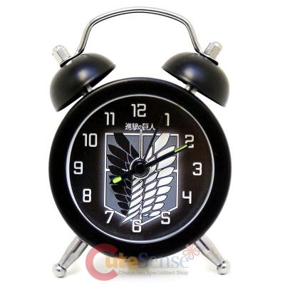 Attack on Titan Scouting Legion Stainless Mini Table Alarm Clock