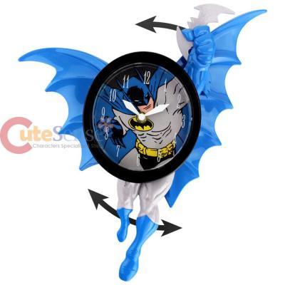 DC Comics Batman 3D Motion Swing Wall Clock