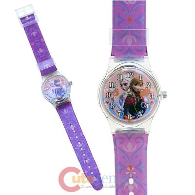 Disney Frozen Elsa Anna Kids Wrist Watch Analog watch with Jelly Band