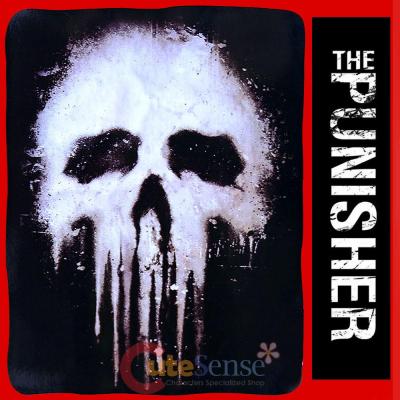 Marvel Punisher Skull Fleece Blanket  Microfiber Plush Throw (45 x60 )