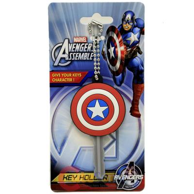 Marvel  Captain America Shield Key Cap Key Holder