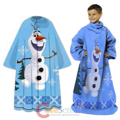 Disney Frozen Olaf Throw Blanket with Sleeves - Made Of Snow Kids Size