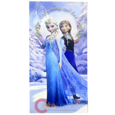 Disney Frozen Beach Towel Elsa Anna Bath Towel - Frozen Love