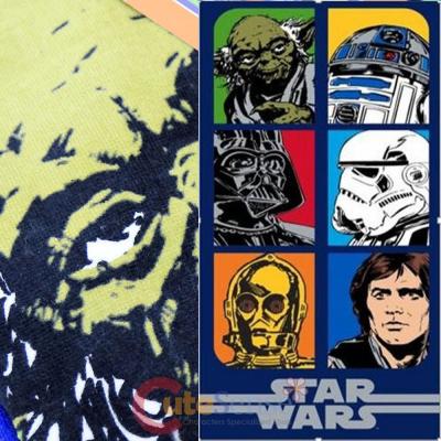 Lucas Star Wars Beach Towel Bath Towel - Star Wars Collage