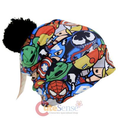 Marvel Kawaii All Over Heroes Print Beanie (Teen-Adult)