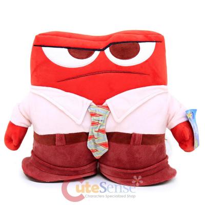 Disney Inside Out Anger Jumbo Plush Doll Bedding Cuddle Pillow