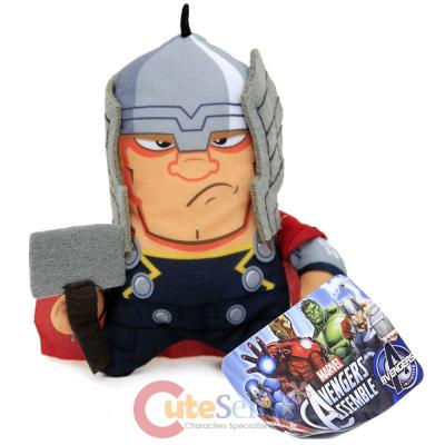 Marvel Avengers Thor Plush Doll 7in Square Flat Plush