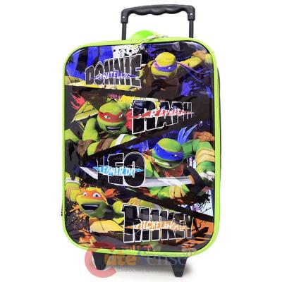 TMNT Ninja Turtles Pilot Case Rolling Luggage Suite Case Travel Bag