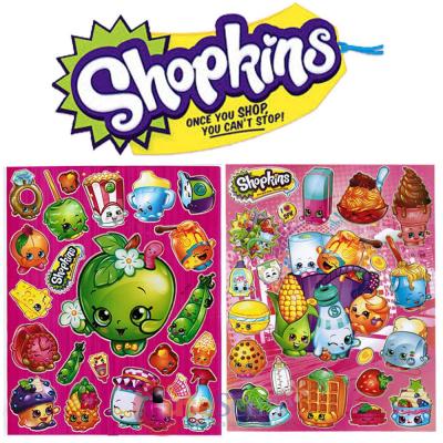 Shopkins Stickers Set of 2