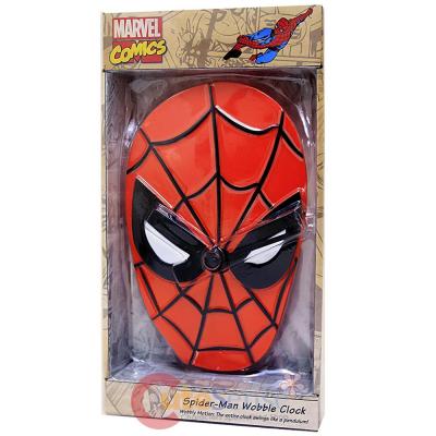 Marvel Spiderman Face Wobble Clock Watch Wall Clock