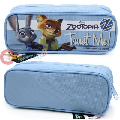 Zootopia Pencil Case Zippered Pouch Bag - Blue