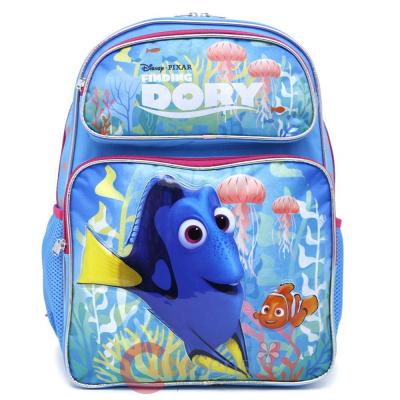 Finding Dory Large School Backpack 16" Girls Book Bag -Pink Coral