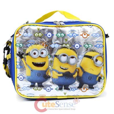 Despicable Me School Lunch Bag Minions Insulated Box - Eyes