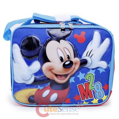 Disney Mickey Mouse School Lunch Bag Insulated Snack Box - M28