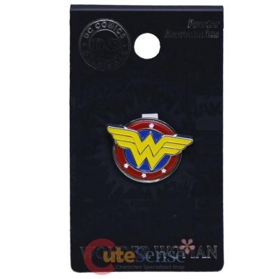 DC Comics Wonder Woman Logo Pewter Pin Badge Brooch -Color