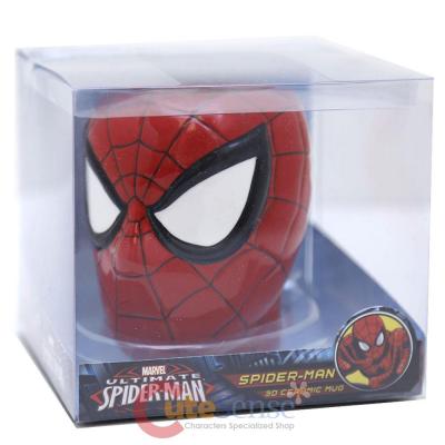 Marvel Spiderman Face Molded Ceramic Mug in Box