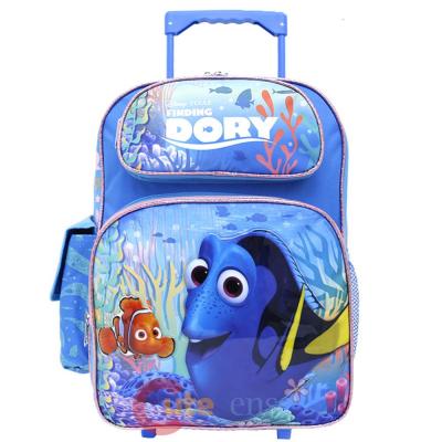 Finding Dory Large Roller Backpack 16" Rolling Wheeled Bag