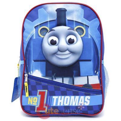 Thomas Tank Engine 14in School Backpack - No 1 Thomas Molded Face