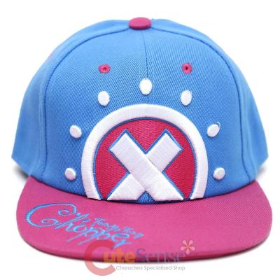 One Piece Chopper Sanpback Hat Trucker Flat Bill Cap