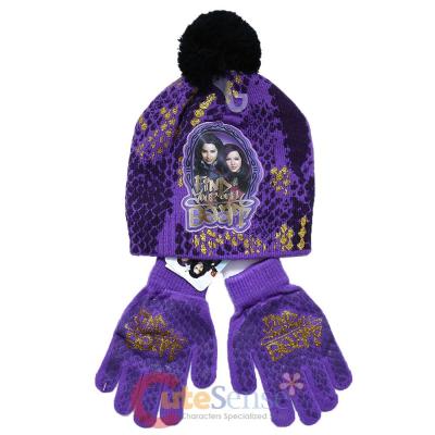 Disney Descendants 2pc Gloves Beanie Set - Find your Beat