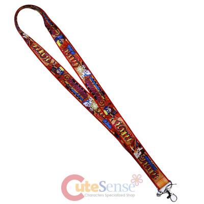 Naruto Shippuden Lanyard  Key Chain ID Holder